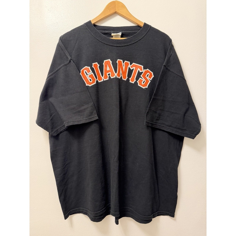 VTG San Francisco Giants XXL Jason Schmidt #29 MLB Baseball Tee Lee Sports Black